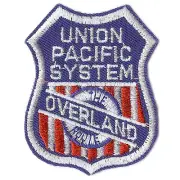 Patch- UNION PACIFIC SYSTEM- THE OVERLAND ROUTE (UP) #1949- NEW - Free Shipping