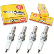 4pcs 02-04 KYMCO MXER 150 NGK Standard Spark Plugs 149cc 9ci Kit Set Engine uf