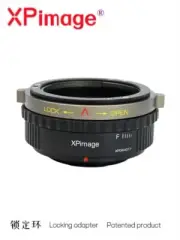 XPimage Locking Lens Adapter for NIKON F Lens to Fujifilm X mount T5 E3 Camera