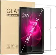 2X Pack Tempered Glass Screen Protector For T-Mobile Revvl Tab 5G 2023 Tablet
