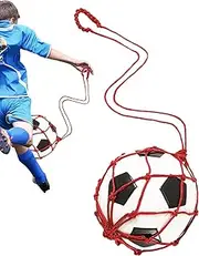 Mesh Ball Bag - Soccer Ball Net, Soccer Ball Storage Net with Lamb | Versatile Sports Ball Holder, Soccer Soccer Volleyball Storage, Single Ball Carrier for Enthusiast