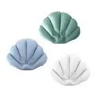 Shell Shaped Comfortable Inflatable Bath Pillow for Hotel SPA Bathroom