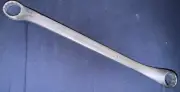 J. H. Williams Superrench #8029 Offset box end Wrench 25/32” & 11/16” USA, NOS