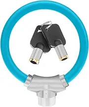 Cleaner Brush Bicycle Lock Ring Portable Mini Ring Lock Motorcycle Wheel Lock Bike Padlock U Lock Scooter Lock Bike Accessories for Motorcycles Bike