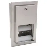 Bradley Corporation Mavrik 1411089 Dispenser, Tissue, Recessed, S/S
