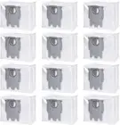 12Pcs Dust Bags for Roborock S8 Pro Ultra, S8, S7 MAX, Q8 MAX, Q7 MAX, Q5 Vacuum