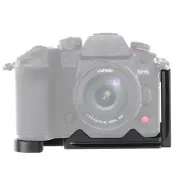 Alum Vertical Shoot Quick Release Plate Bracket for Panasonic LUMIX GH6 Camera