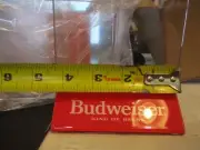 BUDWEISER Beer Table Bar Menu Advertisement Holder 7" in height NEW