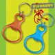 【德國 Munkees】Achter 8字環開瓶器 鑰匙圈 /隨身開瓶器.造型鑰匙圈_橘/藍 K3407