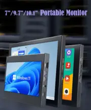 Portable Monitor 7"/9.7"/10.1" HDMI PC Game Display for Raspberry Pi PS4 XBOX