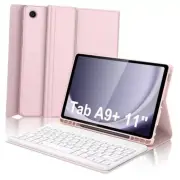 Keyboard Case for Samsung Galaxy Tab A9 Plus/A9+ 5G 11” (SM pink