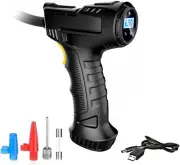 Automatic Cordless Car Tyre Inflator Handheld LCD Digital Air Compressor Pump...