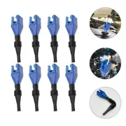 8 Pcs Filler Funnel Motorcycle Engine Oil Set Automobile Funnels