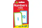 School Zone Numbers 1-100 Flash Cards