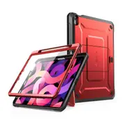 SUPCASE - Unicorn Beetle Pro Rugged Case for iPad Air 10.9" (5/4th Gen) - Metallic Red [SUP-iPad2020-10.9-UBPro-Pen-SP-Ruddy]