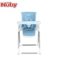 在飛比找大樹健康購物網優惠-【Nuby】多段式兒童高腳餐椅（純淨蔚藍）廠商直送