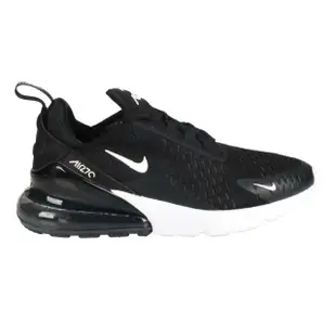 【NIKE 耐吉】W AIR MAX 270 女氣墊慢跑鞋-路跑 輕量 黑白(AH6789-001)