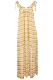 Monte Carlo Stripe Maxi Dress--PIN-P2412