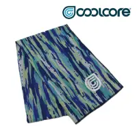 在飛比找Yahoo奇摩購物中心優惠-【COOLCORE】 CHILL SPORT 涼感運動巾 海