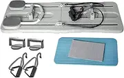 Pilates Reformer Board Set - Foldable Pilates Reformer Board | Multi-Functional Full-Body Workout Trainer | Ab Exercise Machine Support Automatic Rebound | Durable Pilates Board for Home and Gym Use