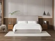 My Style Tapered Headboard & Standard Base - King / Haze / Gas Lift Base