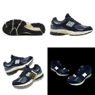 【NEW BALANCE】休閒鞋 2002RX 男鞋 女鞋 GTX 防水 海軍藍 麂皮 反光 緩震 復古 NB(M2002RXF-D)