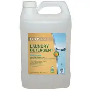 ECOS PRO Free & Clear HE Liquid Laundry Detergent 128 Loads 128 oz. 4/Carton
