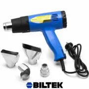 1500W Professional Heat Gun w/ Accessories Shrink Wrapping 4 Nozzles Vinyl Film