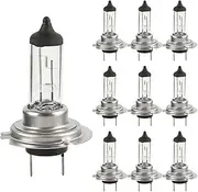 SZCYMXDM 10pcs H7 24V 70W 4300K Yellow Fog Lights Halogen Bulb High Power Car Headlight Lamp Car Light Source Parking Head Auto