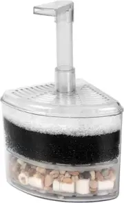 Air Driven Bio Corner Filter Sponge Fry Shrimp Nano Fish Tank Aquarium