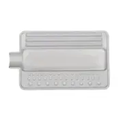 4" x 2-1/2" White Tray Jewelry Tool for Sorting Pearls Stones Beads Findings