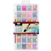 Royal & Langnickel Pearlescent Watercolour Cake Set