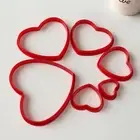 Cute Heart-shaped Cookie Mold Sweet Love Cake Pastry DIY Mold Baking Tools+