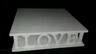 Large Cake stand 40cm TABBLE DECORATION wedding ENGAGEMENT centrepiece White