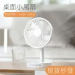 6吋夜燈桌面風扇 【屏東出貨】小風扇 USB 風扇 充電電風扇 折疊風扇 電風扇電扇 小電扇 小風扇 桌上型 桌扇