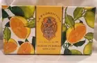 New La Florentina Agrumi Di Boboli Citrus Soap 2 Bars 4oz each