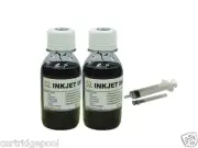 2x4oz black refill ink for Canon PG-210 PIXMA MP480 MP490 MP495 MP499 MX320