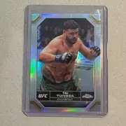 2024 TOPPS CHROME UFC - TAI TUIVASA SILVER REFRACTOR CARD #183