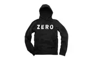 Zero Army Pullover Hoodie Mens in Black White