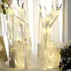 Light Up Lace Wedding Ribbon Streamers Glow Wands Glow Sticks Ribbon Streame _ha