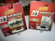 JOHNNY LIGHTNING 1972 & 1974 Hurst Oldsmobile Convertible Muscle Car - Vintage