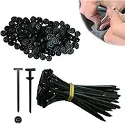 100Pcs Nylon Universal Cable Tie Buckle, 2025 New Heavy Duty Self-Locking Nylon Zip Ties Holder, Multipurpose Plastic Cable Ties Tool for Car Daily Repair Quick Fix