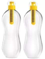 Bobble Jumbo Water Bottle with Yellow Filter Set of 2