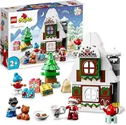 [LEGO] DUPLO Santa's Gingerbread House 10976 Building Toy; Christmas Playset for Preschoolers and Kids Aged 2+