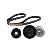 Gates Belt & Tensioner & Pulley Kit for Hummer H3 DN1 3.5L 3.7L 2005-2010