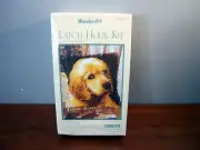 JUST LABS Golden Retrieve Puppy Love Dog Latch Hook Kit 12x12 CARON Labrador