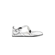 [THE ATTICO] THE ATTICO WOMAN WHITE FLATS White