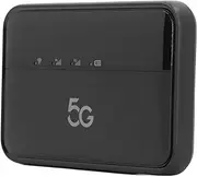 5G WiFi6 Mobile Hotspot, Portable Travel Router with 10000mAh Battery, 2.77Gbps Download Speed, DualBand WiFi, Supports 16 Devices, IP54 Rugged Design, No SIM Card Needed