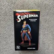 1998 SUPERMAN Miniature Porcelain Statue Seinfeld Original Box 1308/5000 Sealed