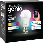 Mirabella Genio GLS Wi-Fi ES 9W 800Lumen RGB +CCT Dimmable 2700K-6500K
